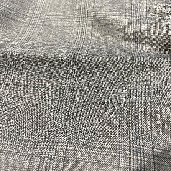 Johnny Bigg Trousers Style #J201DB200 Charcoal Size 42L Glen Plaid - Picture 5 of 8